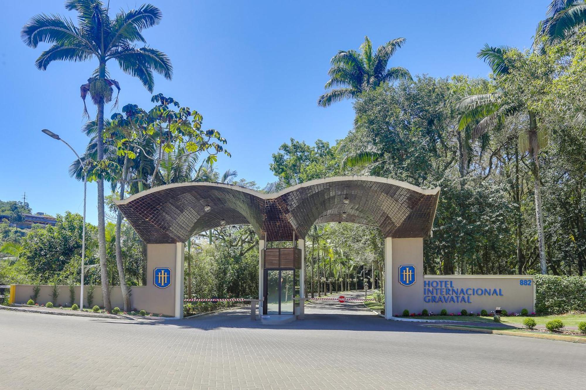 Hotel Internacional Gravatal Bagian luar foto